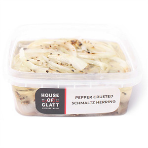 Pepper Crusted Schmaltz Herring, 8 Oz